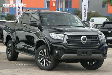 Black 2026 GWM Cannon Dual Cab Utility Ultra (4X4)