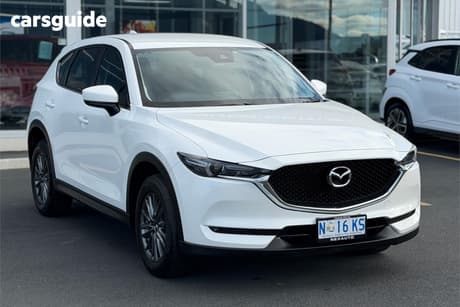 White 2018 Mazda CX-5 Wagon Maxx Sport (4X4)