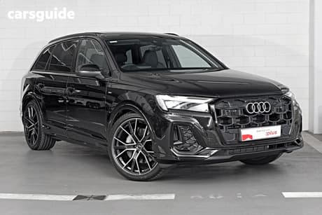 Black 2025 Audi Q7 Wagon 50 Tdi S Line Quattro Mhev