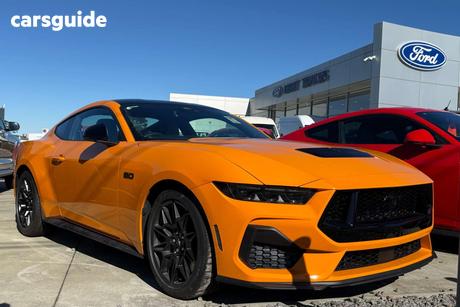 Orange 2026 Ford Mustang Coupe GT R