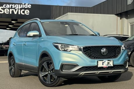 Blue 2021 MG ZS EV Wagon Essence