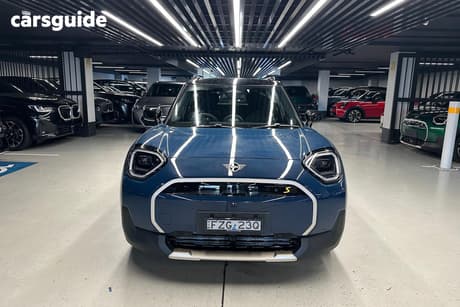 Blue 2025 Mini Aceman Hatchback Se