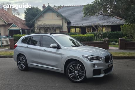 Silver 2018 BMW X1 Wagon Xdrive 25I M Sport