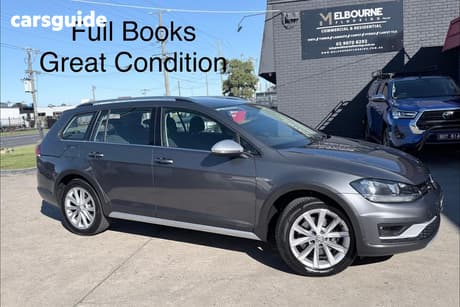 Grey 2018 Volkswagen Golf Wagon Alltrack 132 Tsi