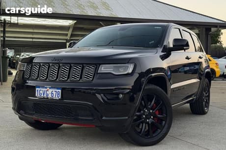 Black 2019 Jeep Grand Cherokee Wagon S-Overland