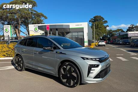 Silver 2026 Skoda Enyaq Wagon Rs