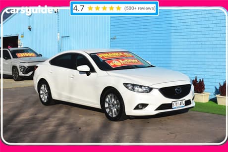 White 2012 Mazda 6 Sedan Touring