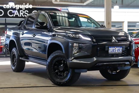 Grey 2022 Mitsubishi Triton Double Cab Pick Up Gsr (4X4)
