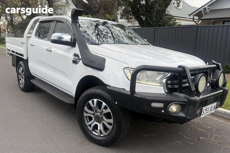 White 2019 Ford Ranger Double Cab Pick Up Xlt 3.2 (4X4)