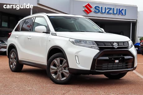 White 2026 Suzuki Vitara Wagon Turbo Hybrid