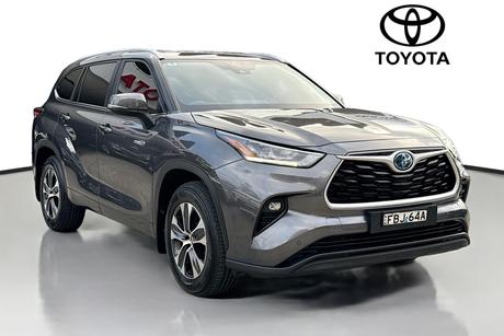 Silver 2023 Toyota Kluger Wagon Gxl Hybrid Awd
