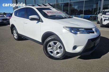 White 2014 Toyota RAV4 Wagon Gx (2Wd)