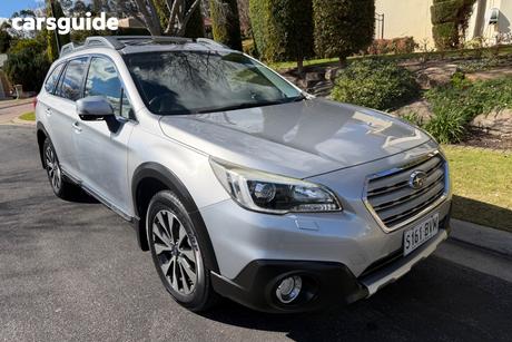 Silver 2015 Subaru Outback Wagon 3.6R