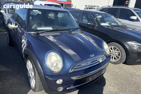 Blue 2006 Mini Cooper Hatch CHECKMATE