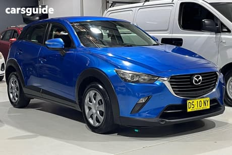 Blue 2015 Mazda CX-3 Wagon Neo (Fwd)