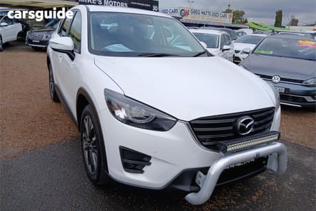 White 2016 Mazda CX-5 Wagon Gt (4X4)