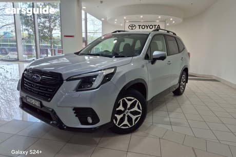 Silver 2021 Subaru Forester Wagon 2.5I-L (Awd)