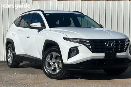 White 2023 Hyundai Tucson Wagon (Fwd)