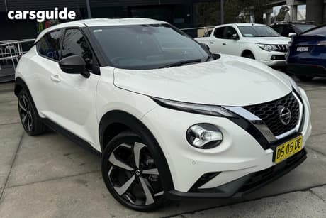 White 2021 Nissan Juke Hatchback St-L