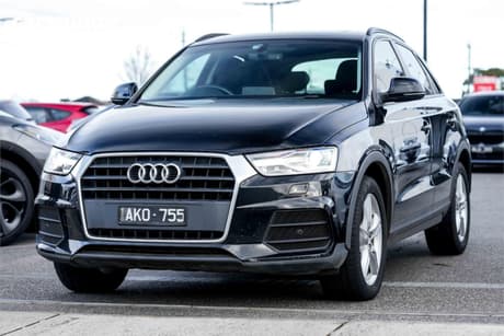 Black 2016 Audi Q3 Wagon 1.4 Tfsi (110Kw)