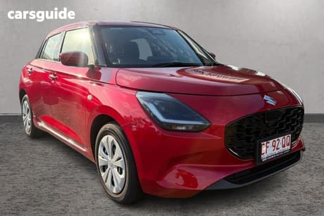 Red 2024 Suzuki Swift Hatchback Hybrid