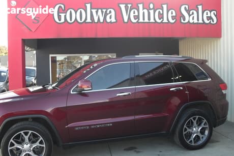 Red 2019 Jeep Grand Cherokee Wagon Limited (4X4)