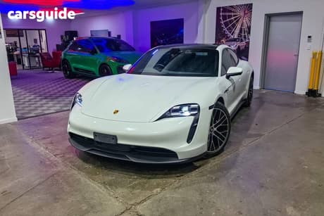 White 2023 Porsche Taycan Coupe