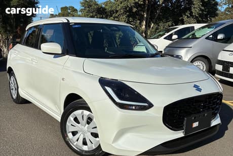 White 2026 Suzuki Swift Hatchback Hybrid