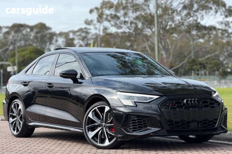 Black 2023 Audi S3 Sedan 2.0 Tfsi Quattro
