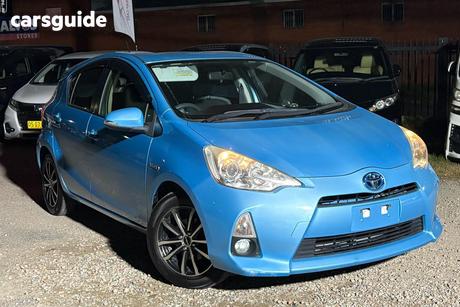 Blue 2012 Toyota Prius C Hatchback Hybrid