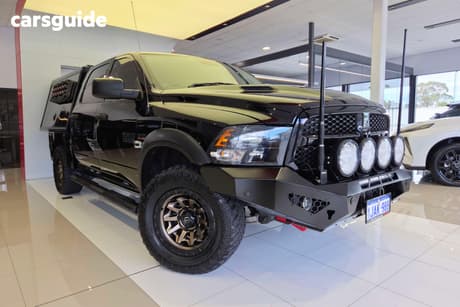 Black 2022 RAM 1500 Crew Cab Utility Express