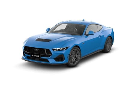 Blue 2026 Ford Mustang Fastback Gt 5.0 V8