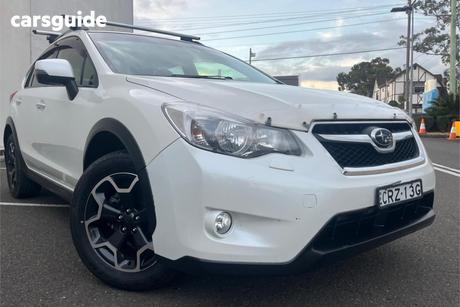 White 2014 Subaru XV Wagon 2.0I-S