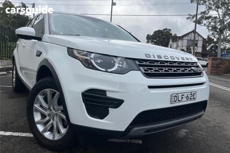 White 2017 Land Rover Discovery Sport Wagon Td4 150 Se 5 Seat