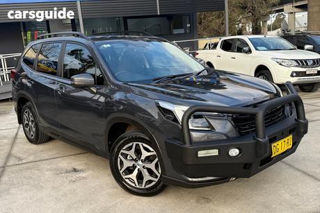Grey 2022 Subaru Forester Wagon 2.5I (Awd)