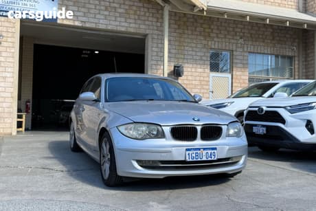 Silver 2010 BMW 1 Hatch 20I E87 MY09
