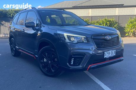 Grey 2021 Subaru Forester Wagon 2.5I Sport (Awd)