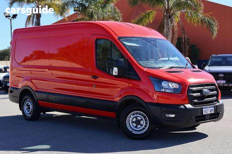 Red 2019 Ford Transit Van 350L (Lwb) Fwd Mid Roof (5 Yr)