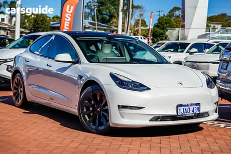 White 2021 Tesla Model 3 Sedan Long Range Awd