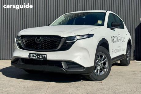 White 2026 Mazda CX-5 Wagon G25 Akera (Awd)