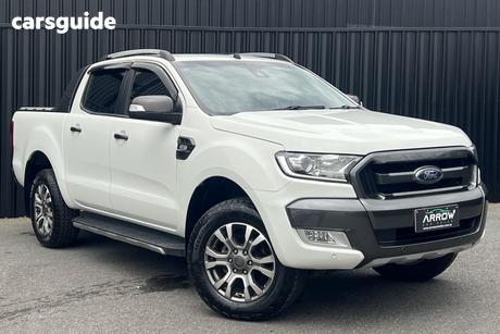 White 2015 Ford Ranger Dual Cab Pick-up Wildtrak 3.2 (4X4)