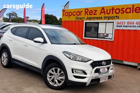 White 2020 Hyundai Tucson Wagon Active (2Wd)