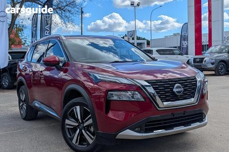 Red 2023 Nissan X-Trail Wagon Ti (4Wd)