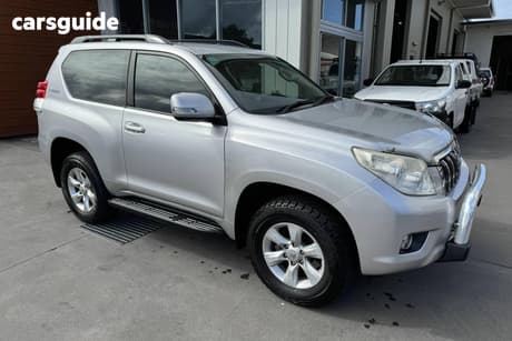 Silver 2009 Toyota Landcruiser Prado SUV SX 4X4