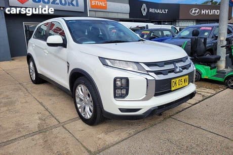 White 2024 Mitsubishi ASX Wagon Es (2Wd)