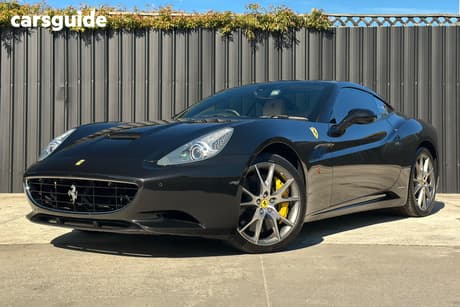 Black 2012 Ferrari California Convertible