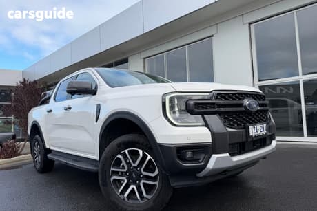 White 2025 Ford Ranger Double Cab Pick Up Sport 2.0 (4X4)