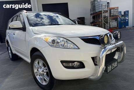 White 2013 Great Wall X200 Wagon (4X4)