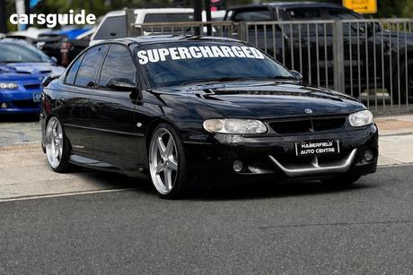 Black 2000 HSV Clubsport Sedan R8 R