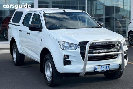 White 2022 Isuzu D-MAX Crew Cab Utility Sx (4X4)